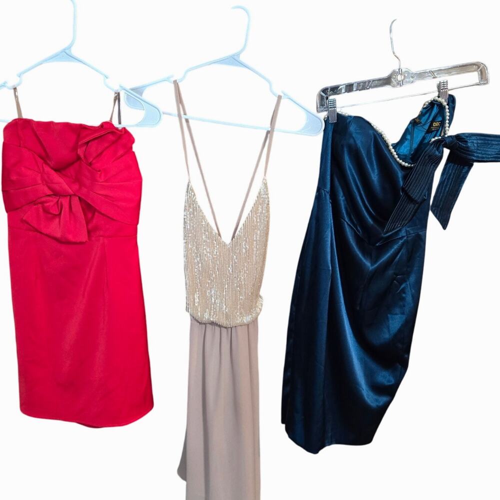 Women's Small 4 6 Formal Dresses Cocktail Party Prom Wholesale lot of 3 S